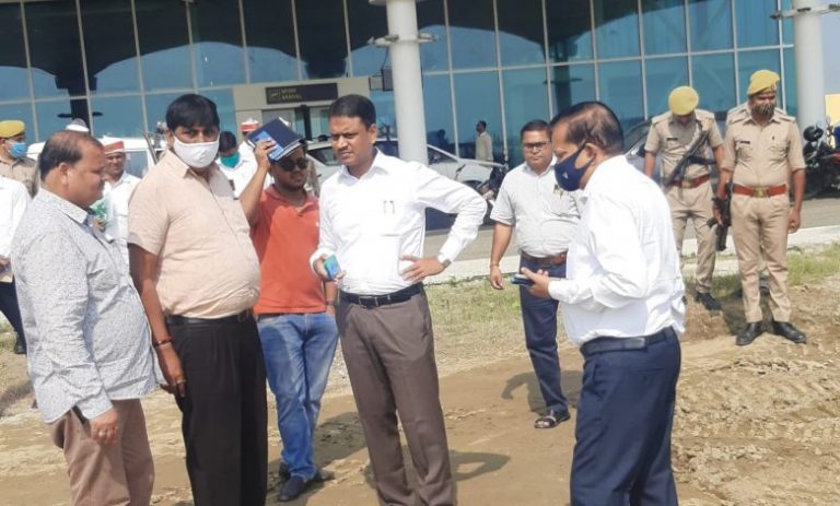 कुशीनगरः पीएम के कार्यक्रम को लेकर प्रशासन चौकन्ना