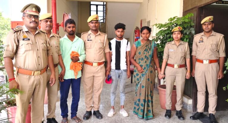 देवरिया में हत्या के मामले में पत्नी और साले समेत तीन गिरफ्तार, लाठी-डंडा बरामद