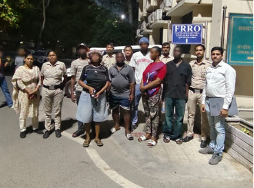 दिल्ली पुलिस का एक्शन; बिना वैध वीजा अवैध रूप से रह रहे 6 विदेशी नागरिक हिरासत में, नाइजीरियाई सिंडिकेट पर कड़ा प्रहार
