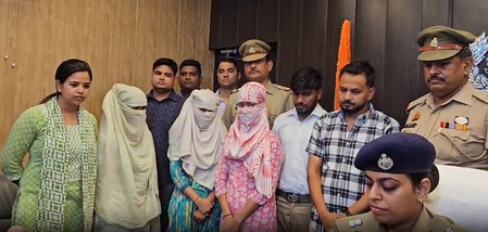 लखनऊ में ऑनलाइन नौकरी के नाम पर ठगी करने वाला गिरोह पकड़ा गया, पांच जालसाज गिरफ्तार