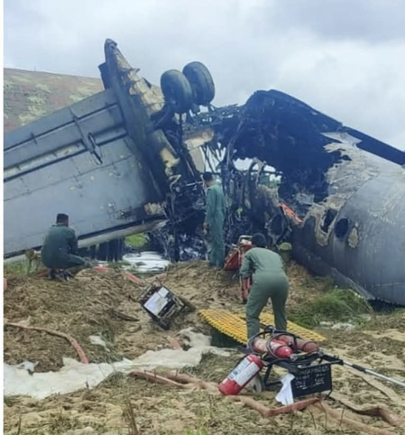 असम के जोरहाट एयरबेस पर लैंडिंग के बाद वायुसेना के AN-32 विमान में लगी आग, जांच के आदेश