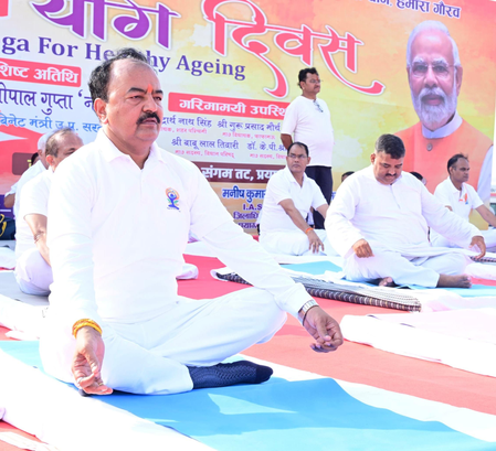 योग से बनेगा स्वस्थ भारत, पीएम मोदी ने दुनिया में बढ़ाया भारत का गौरव : केशव प्रसाद मौर्य