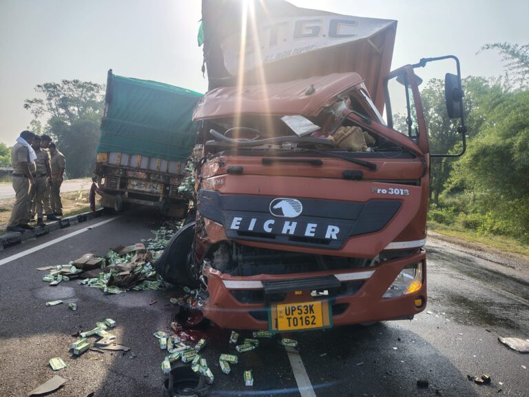 अमेठी में दर्दनाक सड़क हादसा: ट्रक-डीसीएम की टक्कर में चालक की मौत, हाईवे पर मचा हड़कंप