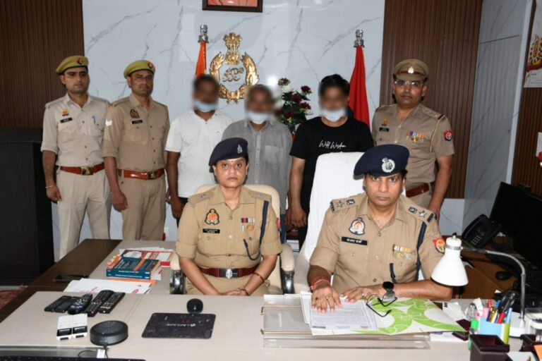 मुजफ्फरनगर में 60 लाख की बीमा ठगी का खुलासा, बैंककर्मी समेत तीन साइबर ठग गिरफ्तार