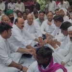 मुजफ्फरनगर में ईंटों के ढेर के नीचे दबकर मजदूर की मौत, मुआवजे की मांग को लेकर भट्टे पर धरना