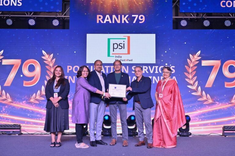 पीएसआई इंडिया को बड़ी उपलब्धि, देश की ‘टॉप 100 मिड-साइज ऑर्गनाइज़ेशन’ में 79वीं रैंक हासिल
