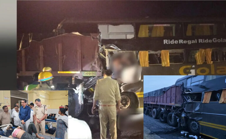 मथुरा में यमुना एक्सप्रेस-वे पर भीषण हादसा: वोल्वो बस ट्रेलर से टकराई, 4 की मौत, 19 घायल