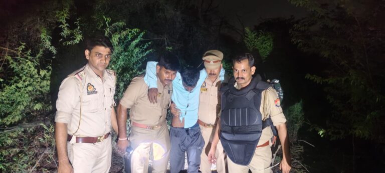 कानपुर में हिस्ट्रीशीटर की हत्या का खुलासा, मुठभेड़ के बाद मुख्य आरोपी गिरफ्तार, पैर में लगी गोली