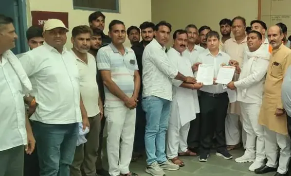 खतौली में भाकियू (चढ़ूनी) का प्रदर्शन, भारत-अमेरिका फ्री ट्रेड डील रद्द करने की मांग