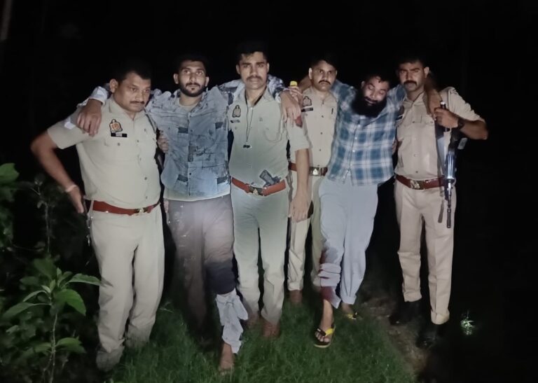 बरेली में गौकशी की कोशिश नाकाम, पुलिस मुठभेड़ में दो आरोपी गिरफ्तार; एक सिपाही भी घायल