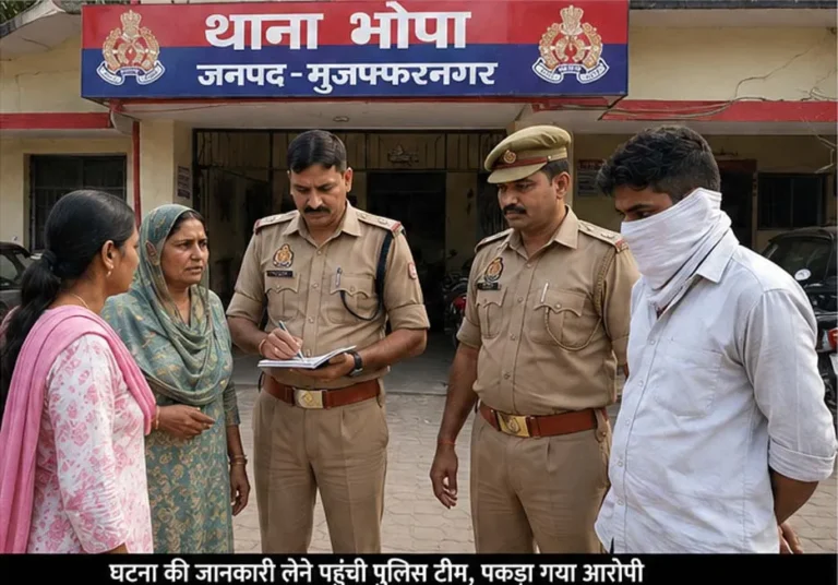 मुजफ्फरनगर में बयान देकर लौट रही युवती का पति पर अपहरण का आरोप, पुलिस जांच में जुटी