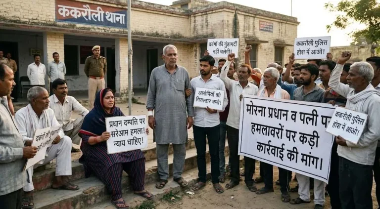 मोरना में ग्राम प्रधान पर हमला, पत्नी से अभद्रता का आरोप; सुरक्षा की मांग, पुलिस जांच में जुटी