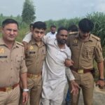 मुजफ्फरनगर में 12 घंटे में चौथी मुठभेड़, शराब तस्कर खुर्शीद के पैर में लगी गोली, पुलिस ने दबोचा