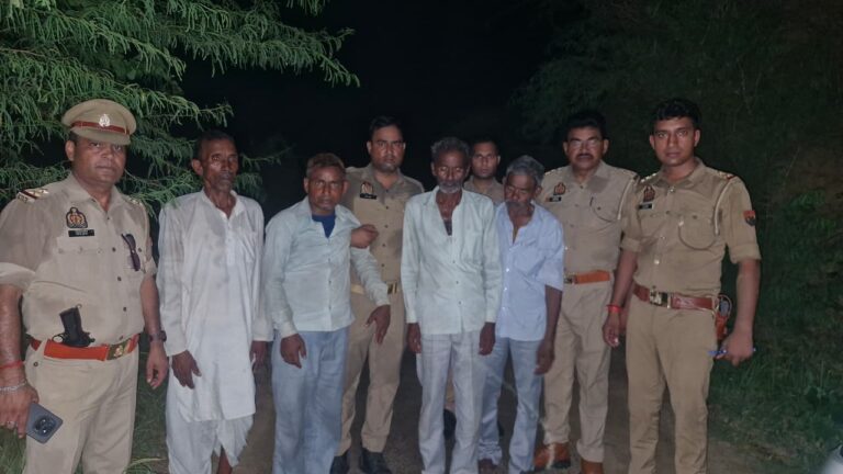 फिरोजाबाद में पुलिस मुठभेड़, नकबजनी करने वाले पांच आरोपी गिरफ्तार; एक के पैर में लगी गोली