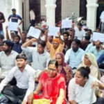 मुजफ्फरनगर में गुरु रविदास मंदिर और बारातघर की जमीन पर कब्जे का आरोप, जय समता पार्टी का प्रदर्शन; डीएम को सौंपा ज्ञापन