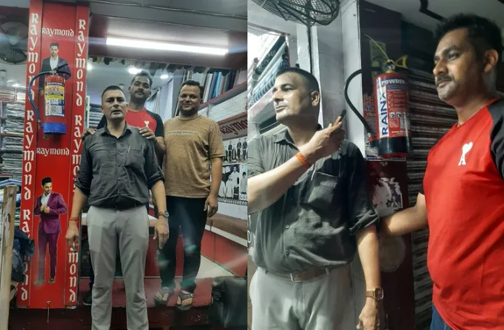 मुजफ्फरनगर की चौधरी लाल सिंह मार्केट बनी मिसाल! हर दुकान में लगा फायर सिलेंडर, आग से बचाव को व्यापारियों की बड़ी पहल