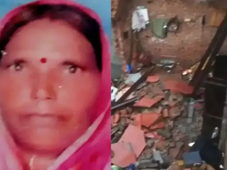 मुजफ्फरनगर में बारिश का कहर: दो मकान ढहे, महिला की मौत, एक साल के मासूम समेत चार घायल