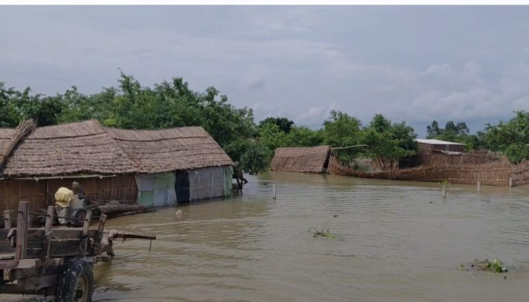 फर्रुखाबाद में गंगा का रौद्र रूप! खतरे के निशान पर पहुंचा जलस्तर, 100 गांव बाढ़ की चपेट में