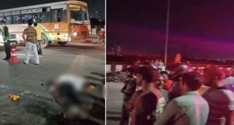 गाजियाबाद में कांवड़ यात्रा पर निकले युवक की दर्दनाक मौत, रोडवेज बस की टक्कर के बाद डंपर ने कुचला