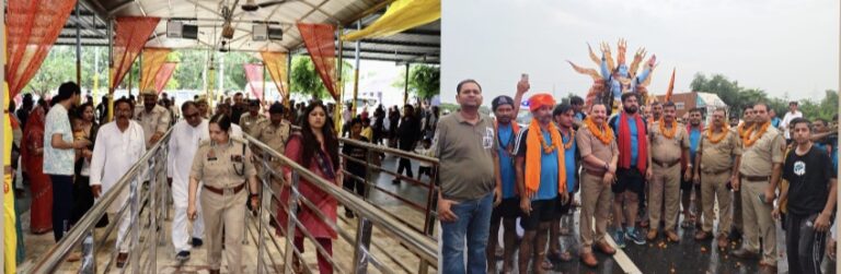 सावन शिवरात्रि पर शिवमय हुआ नोएडा! मंदिरों में उमड़ा आस्था का सैलाब, 2500 पुलिसकर्मी और 3000 CCTV से सुरक्षा