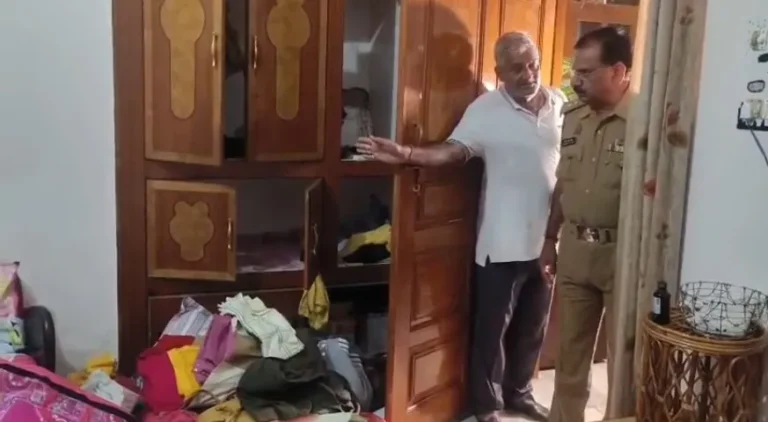 बुढ़ाना में रिटायर्ड दरोगा के घर करोड़ों की चोरी, CO आवास से 20 मीटर दूर वारदात; 60-70 तोले सोना और 5 किलो चांदी ले गए चोर