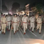मुजफ्फरनगर में एसएसपी की देर रात अपराध गोष्ठी, अपराधियों पर सख्ती के निर्देश के बाद सड़क पर फ्लैग मार्च