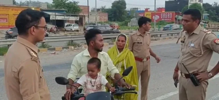 दिल्ली-हरिद्वार हाईवे पर रफ्तार का ‘खेल’ बंद! छपार पुलिस सड़क पर उतरी, हेलमेट-सीट बेल्ट को लेकर चलाया जागरूकता अभियान