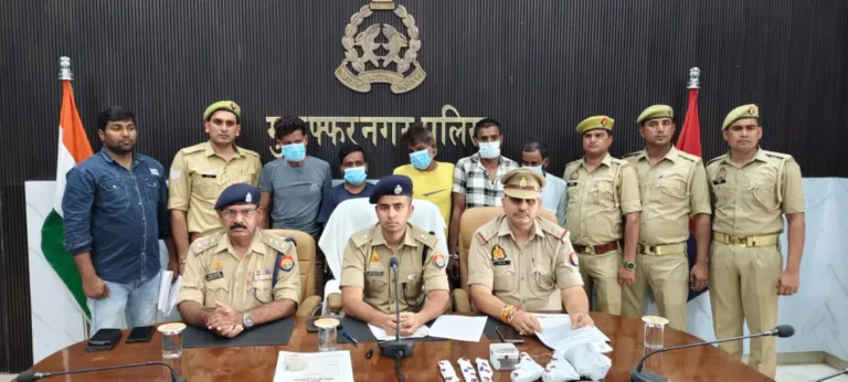 मुजफ्फरनगर में बिजली चोर गिरोह पर पुलिस का बड़ा शिकंजा! मुठभेड़ में 2 बदमाश घायल, 3 कॉम्बिंग में दबोचे; ट्रांसफार्मर कॉयल और हथियार बरामद