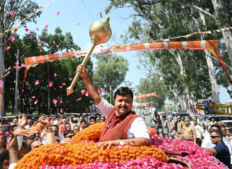सहारनपुर पहुंचे भाजपा अध्यक्ष नितिन नवीन, संगठन और चुनावी तैयारियों पर करेंगे मंथन