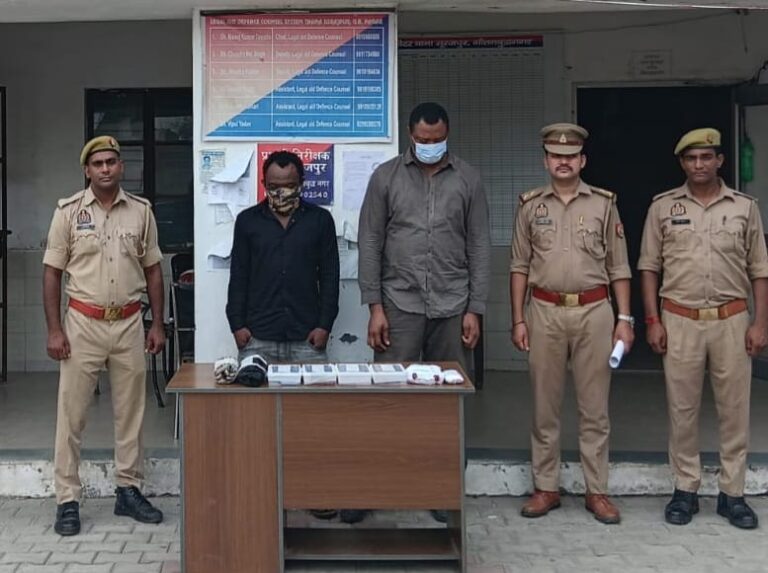 नोएडा में 50 लाख की MDMA के साथ दो नाइजीरियाई नागरिक गिरफ्तार, सप्लाई नेटवर्क का खुला