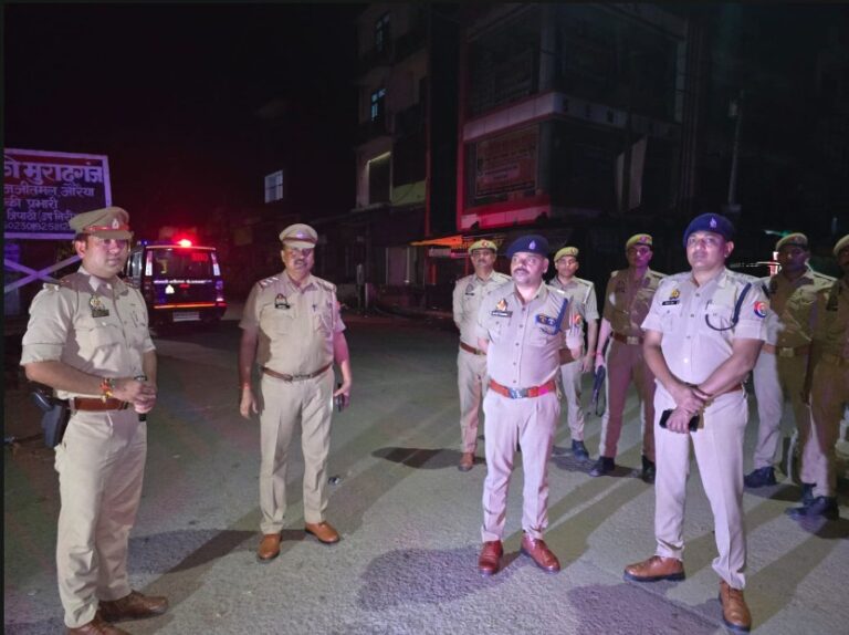 औरैया में रातभर पुलिस का सघन चेकिंग अभियान, संदिग्धों और वाहनों की जांच; संवेदनशील इलाकों में बढ़ाई निगरानी
