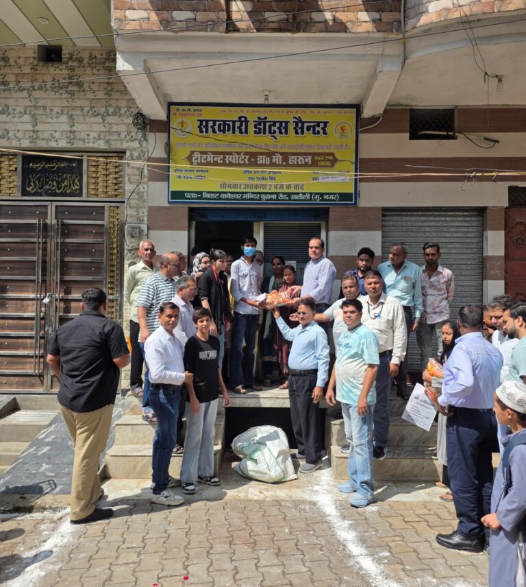 मुजफ्फरनगर में टीबी उन्मूलन अभियान को मिली मजबूती, मिर्जा मुल्तानी वेलफेयर सोसायटी ने 15 मरीजों को लिया गोद