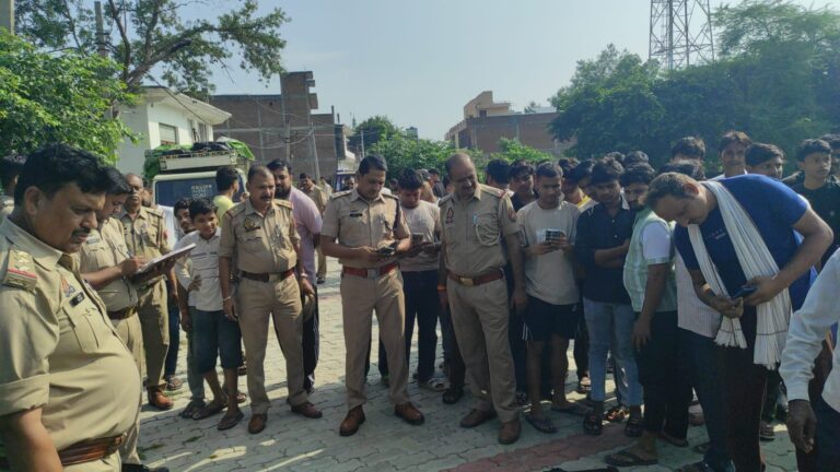 औरैया में मजदूर पर टूटा हाईटेंशन तार, करंट की चपेट में आने से साइकिल सवार की मौके पर मौत