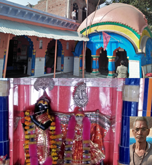 हमीरपुर के मराठाकालीन मंदिर में जन्माष्टमी की धूम! दुल्हन की तरह सजा महावीर मंदिर, सूर्योदय की पहली किरण से चमकती हैं मूर्तियां