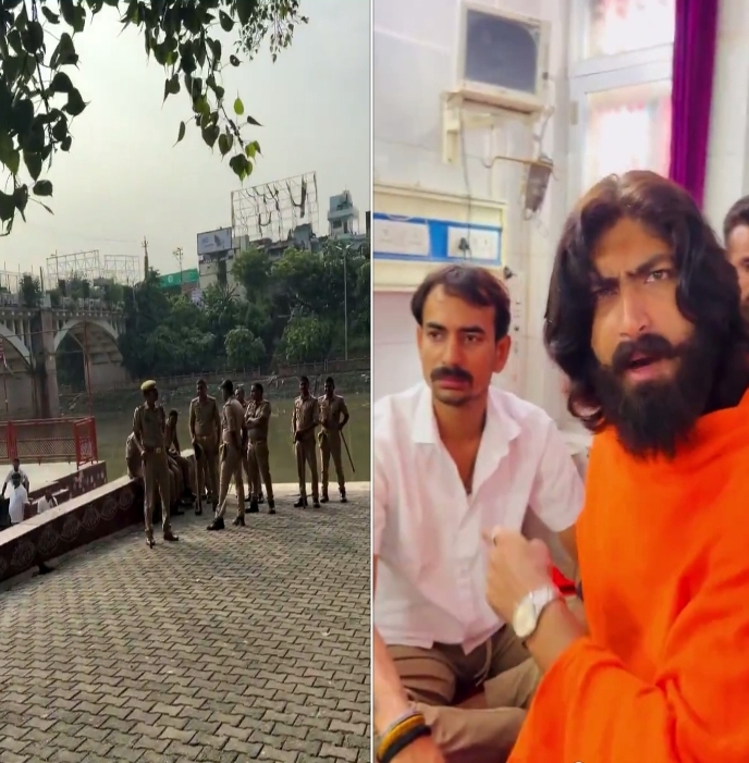 वाराणसी में भूख हड़ताल पर बैठे 3 प्रदर्शनकारियों को हटाया! पुलिस ने अस्पताल में कराया भर्ती, समर्थकों ने लगाए नारे