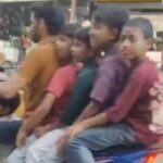 मुजफ्फरनगर में हद पार लापरवाही! एक स्कूटी पर 6 सवार, वायरल वीडियो ने उड़ाए होश; ट्रैफिक पुलिस पर उठे सवाल