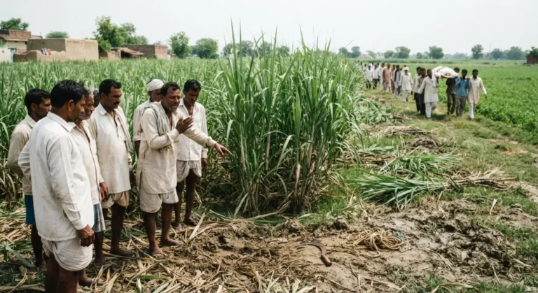 गन्ने के खेत में जहरीले सांप का कहर! मुजफ्फरनगर के सतबीर की मेरठ में इलाज के दौरान मौत, गांव में पसरा मातम