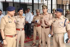 बुढ़ाना थाने में ADG भानु भास्कर का औचक निरीक्षण, जमीन विवादों पर पुलिस-राजस्व की संयुक्त टीम बनाने के निर्देश