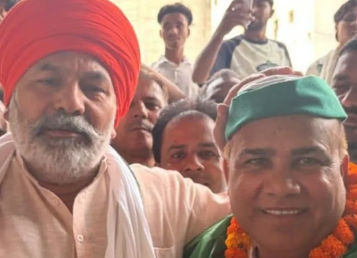 मुजफ्फरनगर में भाकियू टिकैत ने जमील अहमद को दी बड़ी जिम्मेदारी, पश्चिमी यूपी का प्रदेश उपाध्यक्ष मनोनीत; किसानों की आवाज बुलंद करने का संकल्प