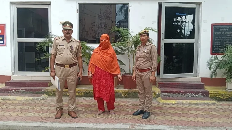 फर्जी दस्तावेज और झूठे मुकदमे के आरोप में महिला गिरफ्तार, मंसूरपुर पुलिस ने घर से राबिया को दबोचा