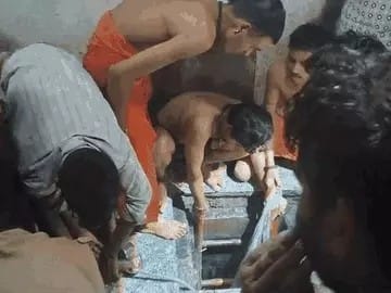 वृंदावन गुरुकुल में जहरीली गैस से 4 छात्रों की मौत: पानी की टंकी साफ करने उतरे थे, संचालक फरार