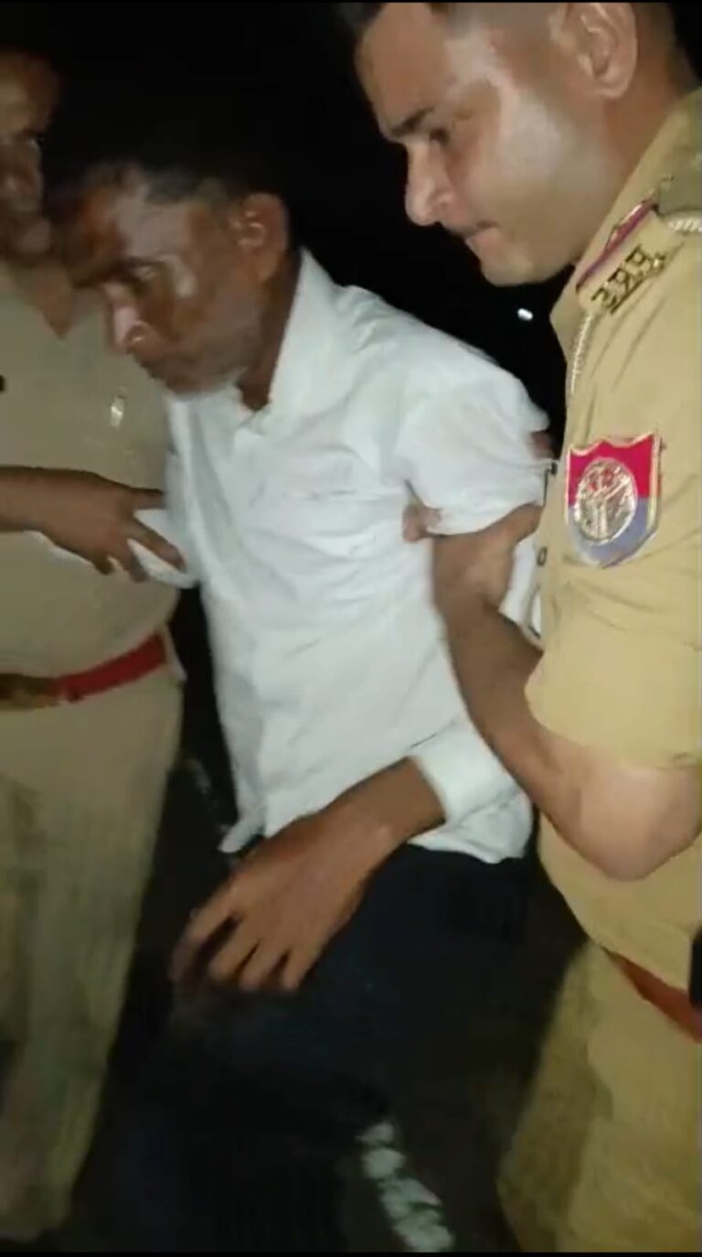 फिरोजाबाद में महिला हत्याकांड का आरोपी मुठभेड़ में गिरफ्तार, पैर में लगी गोली; 25 हजार का था इनाम