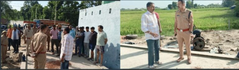 जेवर के नीमका गांव में 50 वर्षीय व्यक्ति की गला काटकर हत्या,भाई पर आरोप, CCTV से खुलासे का दावा; हिरासत में कई लोग