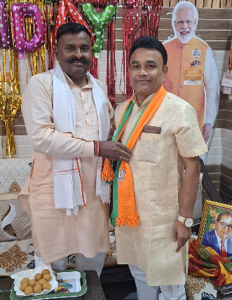 मुजफ्फरनगर में भाजपा एससी मोर्चा के नए जिलाध्यक्ष बने यशवीर सिंह, सामोद कुमार दिवाकर ने दी शुभकामनाएं