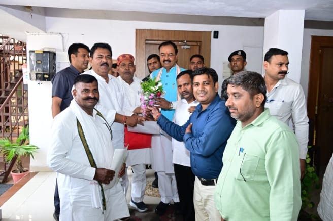 लखनऊ में भाजपा नेताओं से मिले सामोद कुमार दिवाकर, संगठन और चुनावी तैयारियों पर हुई चर्चा