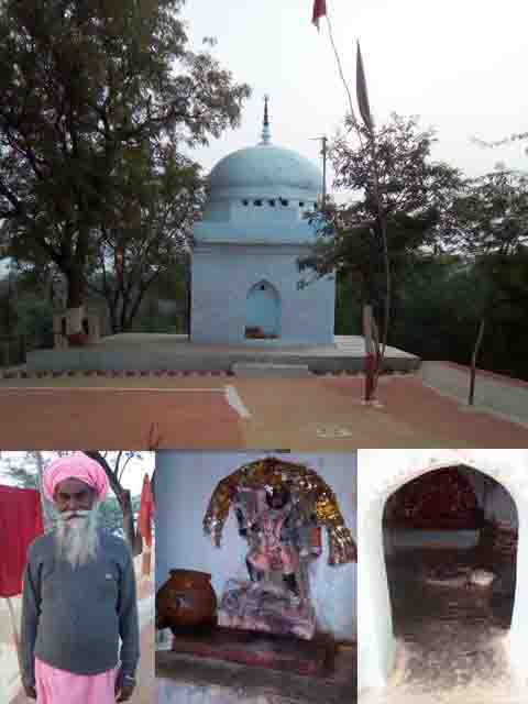 हमीरपुर का सैकड़ों साल पुराना मां अम्बे मंदिर, यमुना-बेतवा की भीषण बाढ़ में भी रहा सुरक्षित