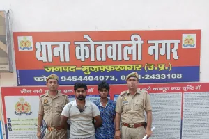 मुजफ्फरनगर में 30 घंटे में बाइक चोरी का खुलासा, देवबंद के दो आरोपी गिरफ्तार; चोरी की स्प्लेंडर बरामद