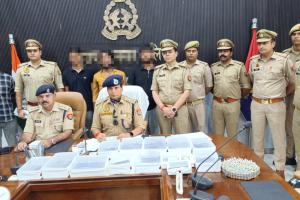 मुजफ्फरनगर में अवैध हथियारों के गिरोह का खुलासा, चार पिस्टल और सात तमंचों के साथ तीन गिरफ्तार