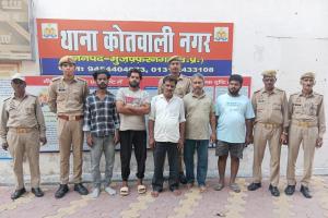 मुजफ्फरनगर ऑपरेशन चक्रव्यूह’ में कोतवाली नगर पुलिस का बड़ा शिकंजा- पांच वारंटी गिरफ्तार, अलग-अलग ठिकानों से दबोचे