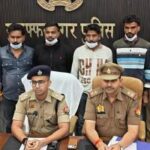 मुजफ्फरनगर में अवैध हथियारों की बड़ी खेप पकड़ी! मेरठ के 4 तस्कर गिरफ्तार, 6 पिस्टल, 3 तमंचे और मस्कट समेत 10 हथियार बरामद